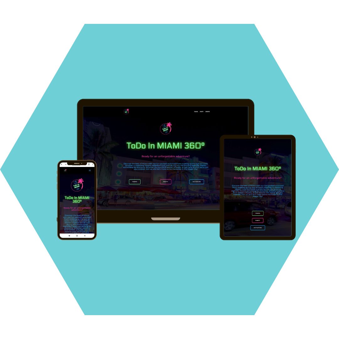 Página web - ToDo In Miami 360º